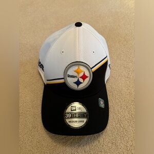 NWT New Era 39Thirty Pittsburgh Steelers Fitted Hat M/L